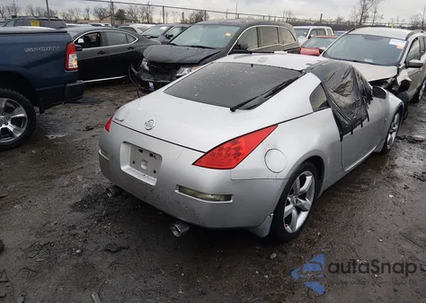 2006 Nissan 350Z Touring z USA, uszkodzony, nr VIN JN1AZ34D86M307672